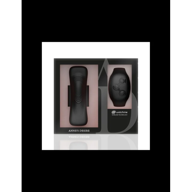 Vibrator Pentru Bikini Wireless Watch Me Silicon Negru Annes's Desire