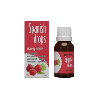 Picături Spanish Drops– Raspberry romance pentru cresterea libidoului, 15 ml