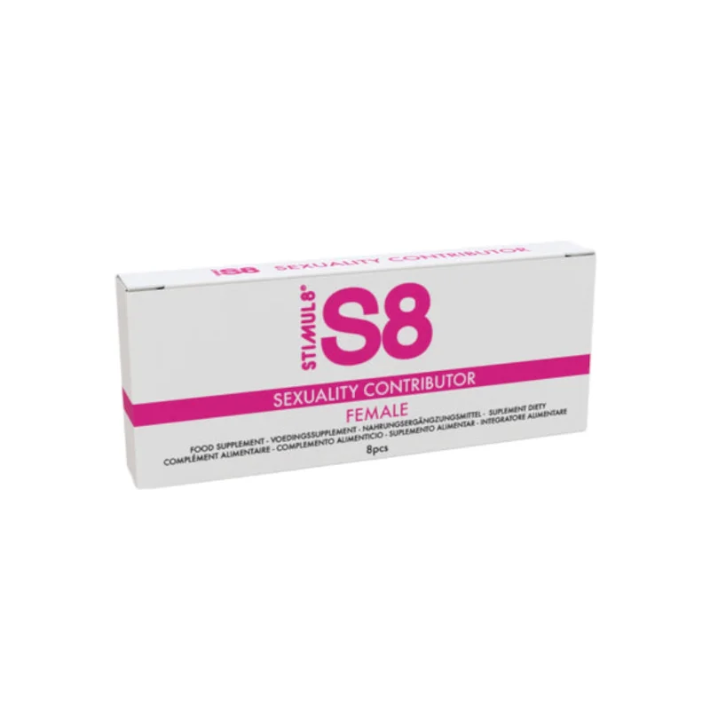 Supliment alimentar pentru femei S8 – Sexuality Female Tabs, crește libidoul și intensifică dorința sexuală, 8 capsule