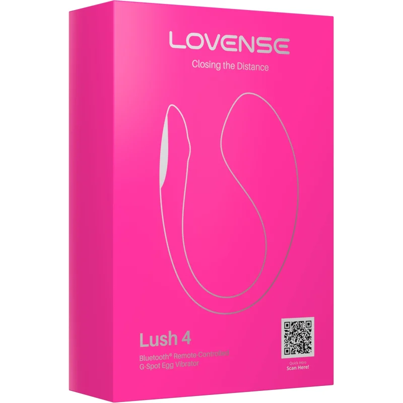 Vibrator cu vibrații LOVENSE – Lush 4, control prin aplicație, stimulare punct G, LED interactiv, silicon medical