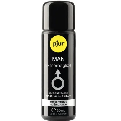 Lubrifiant Pjur – Man Extremeglide, bază de silicon, pentru lubrifiere și alunecare de lungă durată, 30 ml