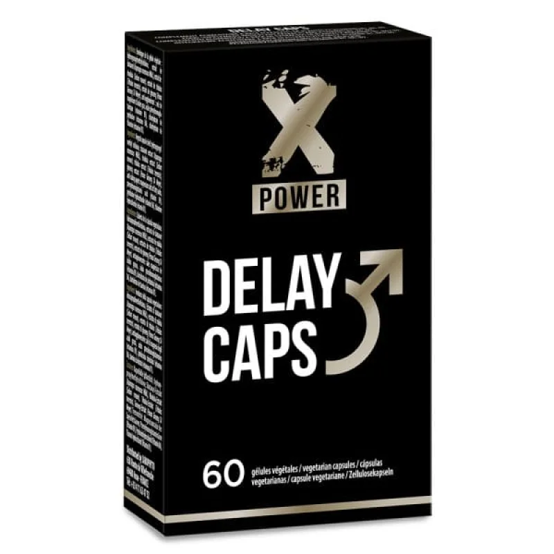 Supliment alimentar Xpower – Delay Caps, pentru întârzierea ejaculării, 60 capsule