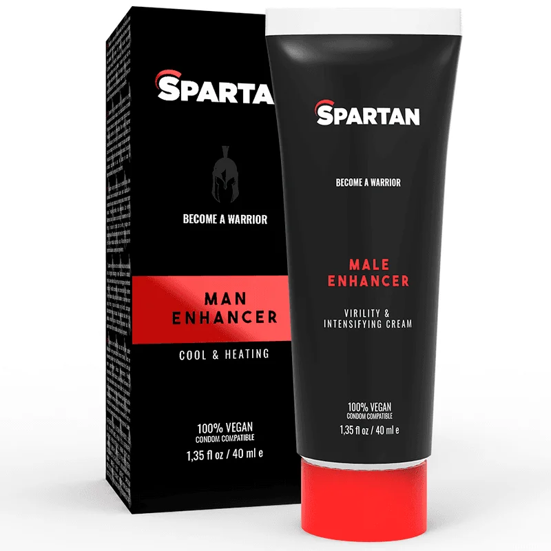 Gel pentru cuplu Spartan, pentru virilitate și intensificarea orgasmului, efect cald-rece, 40 ml