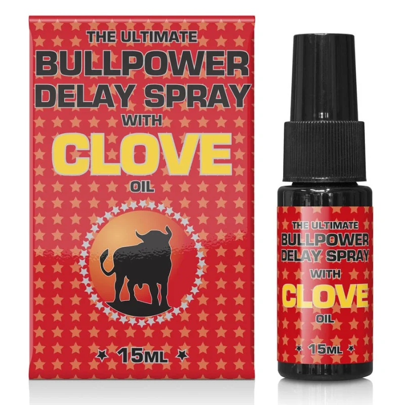Spray Cobeco – Bull Power Clove Delay, pentru întârzierea ejaculării și control sporit, 15 ml