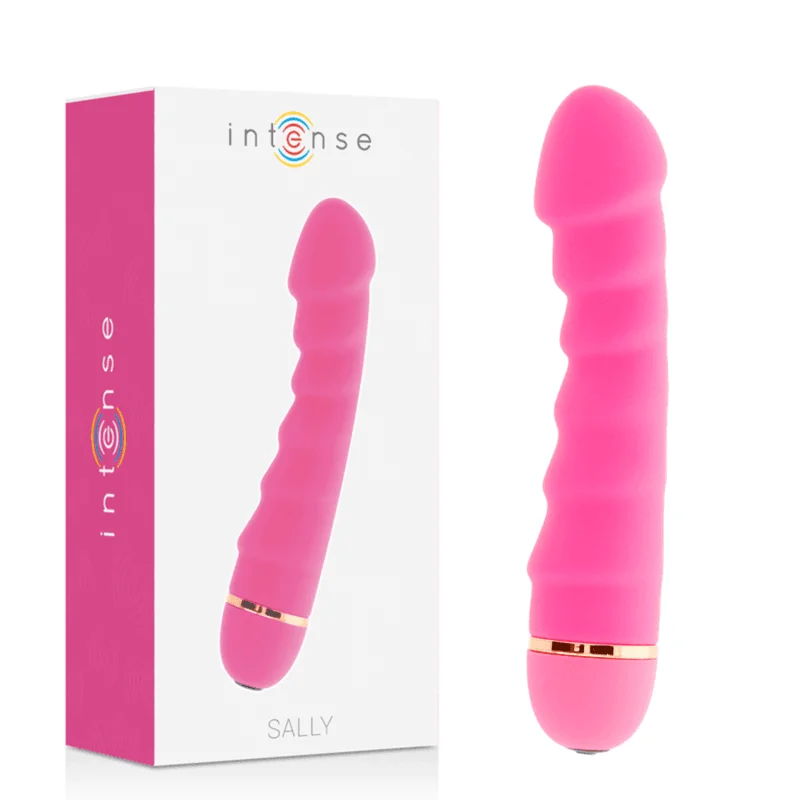 Vibrator Intense – Sally cu 20 de moduri de vibrație, pentru stimulare vaginală și punctul G, culoare roz