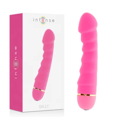 Vibrator Intense – Sally cu 20 de moduri de vibrație, pentru stimulare vaginală și punctul G, culoare roz
