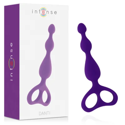 Plug Anal Intense – Danti, din Silicon de Lux, pentru stimulare anală confortabilă și intensă, lila