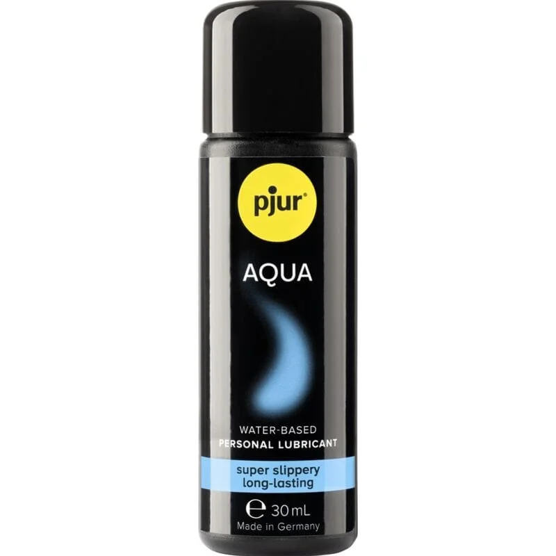 Gel lubrifiant Pjur – Aqua, pe bază de apă, pentru hidratare și lubrifiere naturală, 30 ml