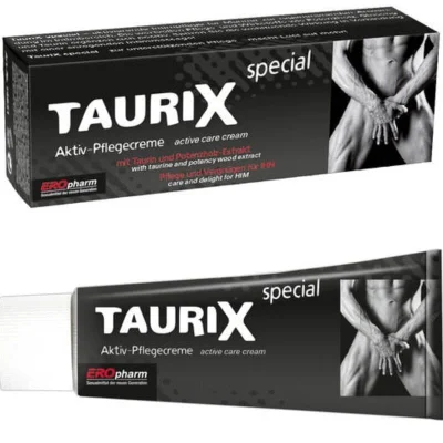Cremă JoyDivision Eropharm – Taurix Special, pentru stimularea și întărirea erecției, 40 ml