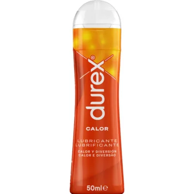Gel lubrifiant Durex Play – Calor, pentru stimulare și plăcere intensă, efect de încălzire, 50 ml