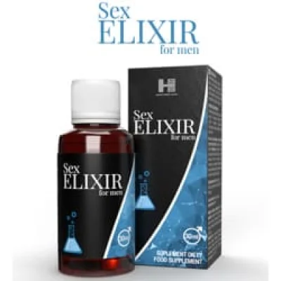Picături afrodisiace SHS - Sex Elixir for men, pentru creșterea libidoului bărbaților, 30 ml