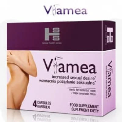 Supliment alimentar SHS - Viamea, pentru creșterea libidoului femeilor, 4 buc