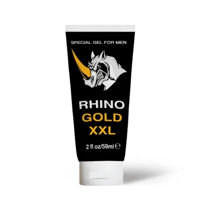 Gel intim pentru bărbați Cupid – Rhino Gold XXL, pentru îmbunătățirea potenței și mărirea penisului, 50 ml