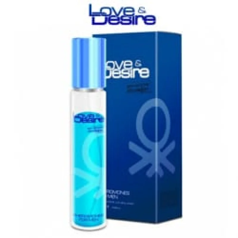 Parfum cu feromoni Love & Desire, pentru bărbați, 15 ml