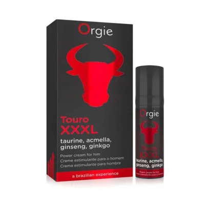 Cremă intimă Orgie - TOURO XXXL, pentru intensificarea erecției, 15 ml