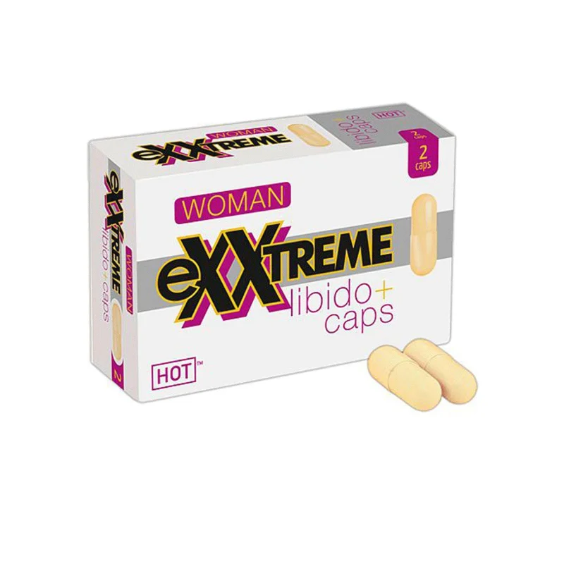 Supliment alimentar Hot - eXXtreme Libido, pentru stimularea dorinței feminine, 2 buc