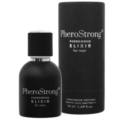 Parfum cu feromoni PheroStrong - Elixir, pentru bărbați, cu efect de atractivitate puternică, 50 ml