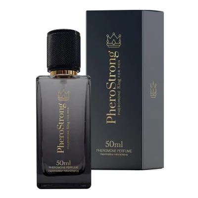 Parfum cu feromoni PheroStrong - King Men, pentru bărbați carismatici și încrezători, 50 ml