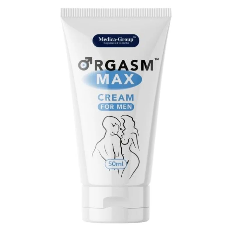 Cremă intimă Medica Group - Orgasm Max, pentru bărbați, cu efect de stimulare intensa a orgasmului, 50 ml