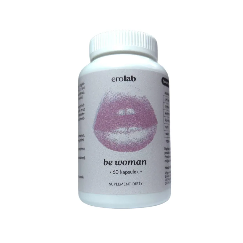Supliment alimentar pentru femei Erolab – Be Woman Caps, pentru stimularea libidoului și echilibru hormonal, 60 capsule