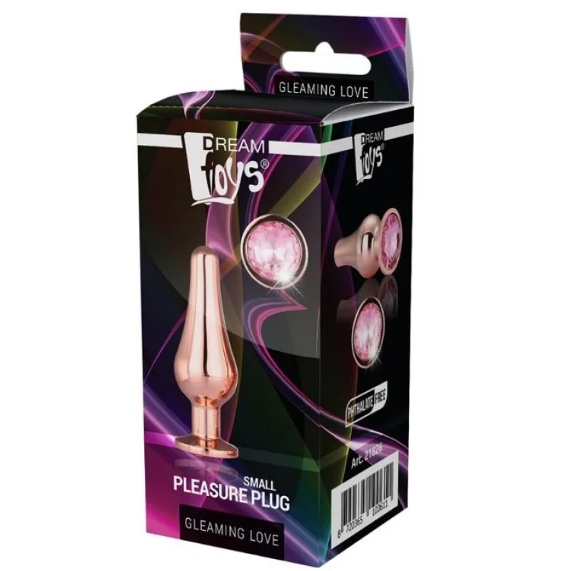 Dop Anal Pleasure Plug Small Auriu Gleaming Love