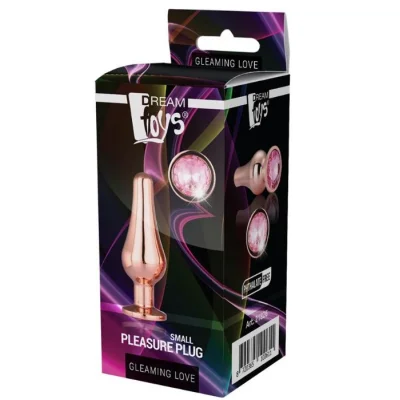Dop Anal Pleasure Plug Small Auriu Gleaming Love