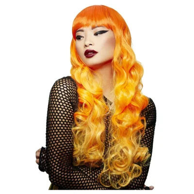 Peruca Manic Panic Psychedelic Sunrise Siren Portocalie