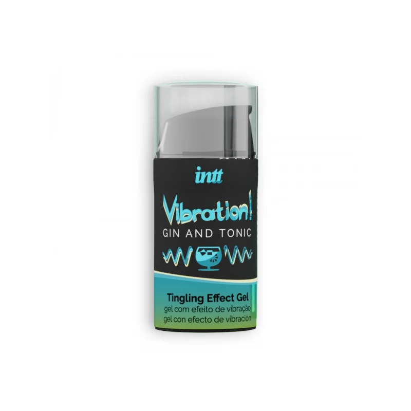 Gel cu Efect Vibrator Aroma Gin Tonic 15 ml