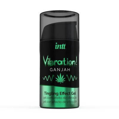 Gel cu Efect Vibrator Aroma Ganjah 15 ml