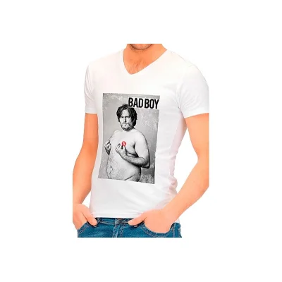 Tricou Barbati Bad Boy Alb/Negru S