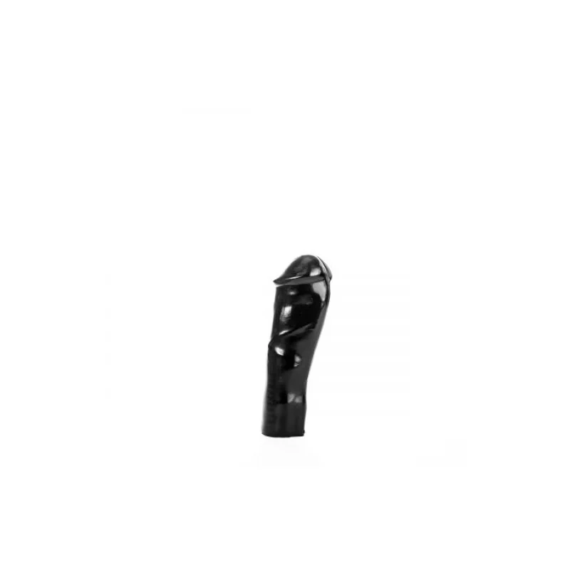Dildo Realist All Black PVC 20 cm