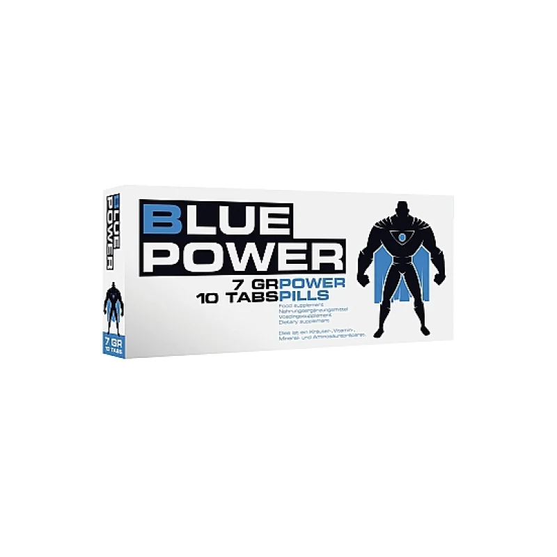 10 Pilule Blue Power - Performanta Sexuala