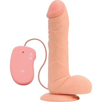 Vibrator cu Ventuza Real Rapture Emotii Adanci, Multispeed, PVC, Natural, 28.5 cm