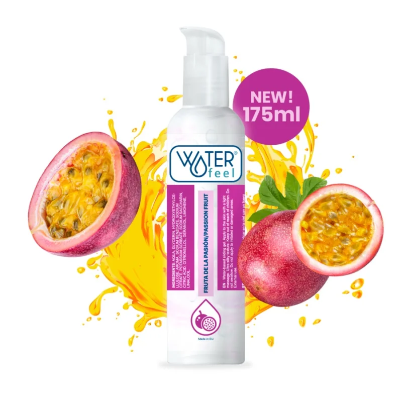 Lubrifiant Water Feel pe Baza de Apa Aroma Fructul Pasiunii 175 ml
