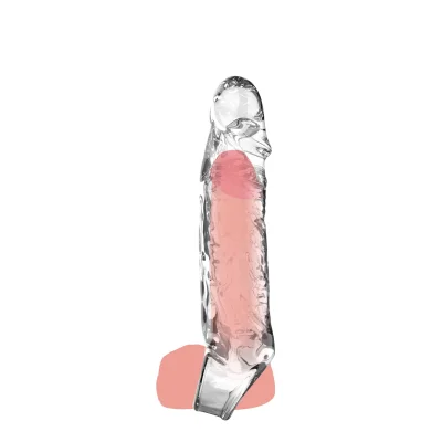 Prelungitor Penis Extension Sleeve Medium Clear