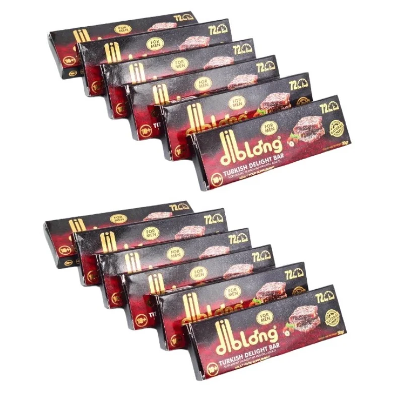 Set 12 Bucati- Baton Afrodisiac Barbati DIBLONG Turkish Delight Bar 30 gr.