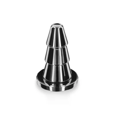 Dop Anal Advanced Cone Buttplug, Otel Inoxidabil 8.5 cm