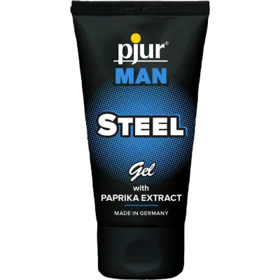 Gel Pjur Man Steel cu Paprika 50 ml