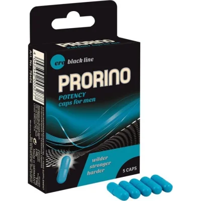 PRORINO BLACK CAPSULE CONCENTRATE PENTRU POTENTA 5 cps