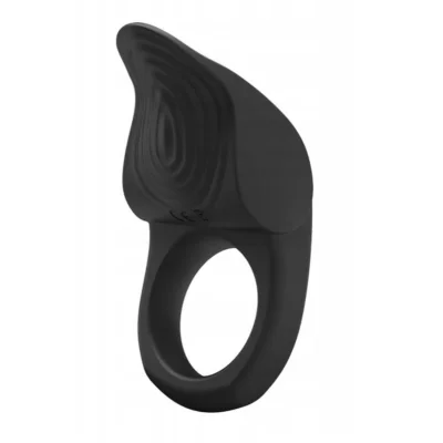 Inel de Penis Susanna, 10 Moduri Vibratii, Silicon, USB, Negru