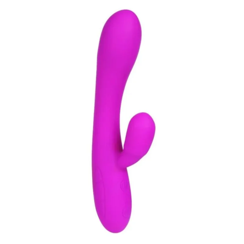 Vibrator Iepuras Victor, 30 Moduri Vibratii, Silicon, USB, Mov, 17 cm