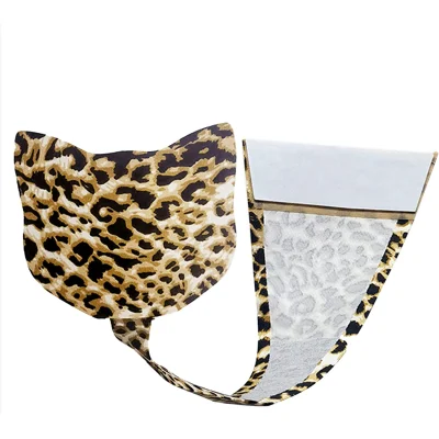 Bikini Adezivi fara Bretele, Forma Pisica, Leopard, XL, JGF Lingerie