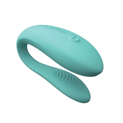Vibrator de Cuplu We Vibe Sync Lite, Mobil App Control, Albastru