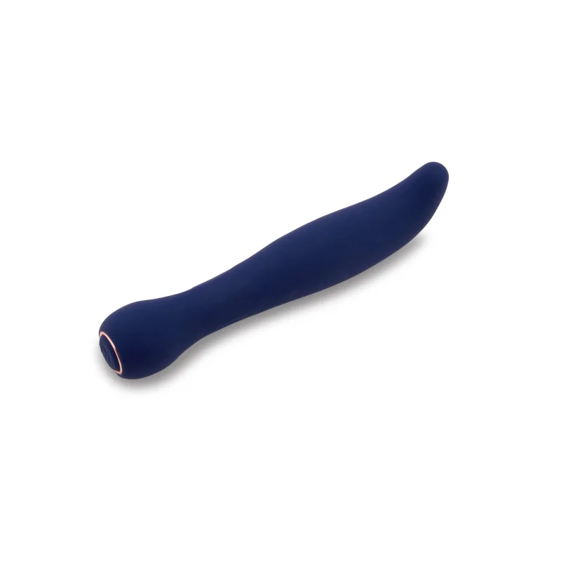 Vibrator Baelii Power Flex, 20 Moduri Vibratii, Silicon, USB, Albastru, 15 cm