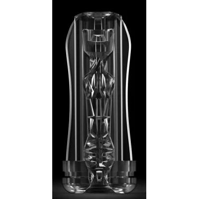 Masturbator Deep Blow Multi Sensation, TPE, Transparent, 16.4 cm
