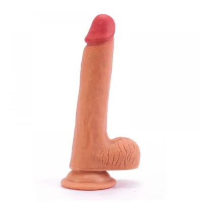 Dildo Silicon Dual Layered 18 cm