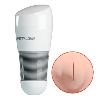 Masturbator Realist Vagin Pretty Love Kitty, TPR, Natural