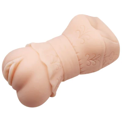 Masturbator Crazy Bull 3D Vagina, TPR, Natural, 13.5 cm