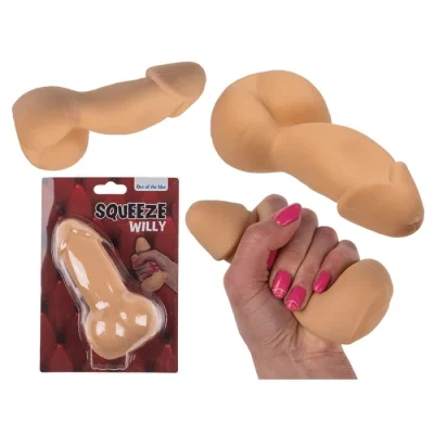 Jucarie Antistres Moale Forma Penis