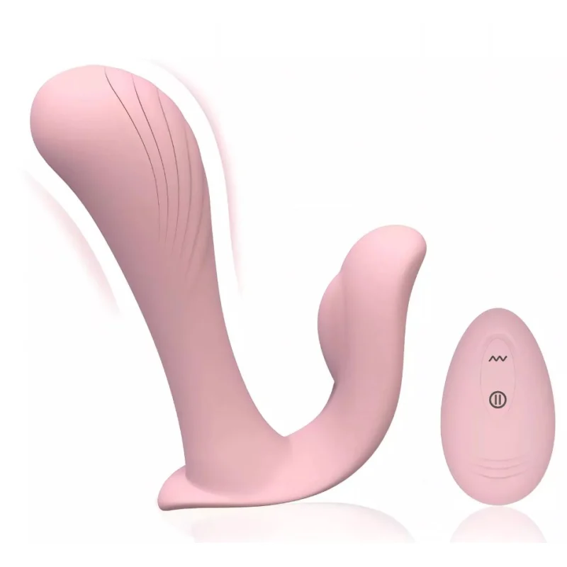 Stimulator Confidence 10 Moduri Vibratii, Silicon, USB, Roz, 12 cm, Mokko Toys, Velvet Obsession